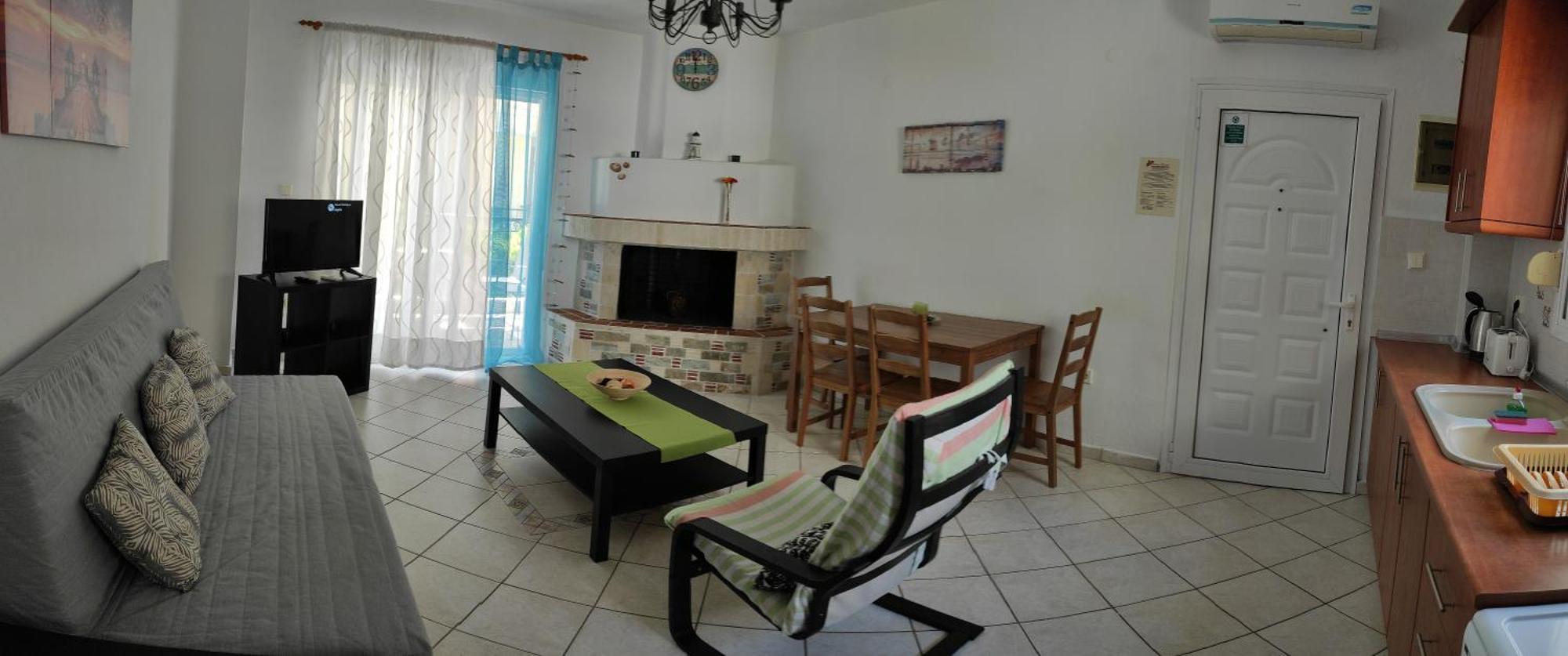 Roses Rt Apartments Skioni II Nea Skioni Dış mekan fotoğraf